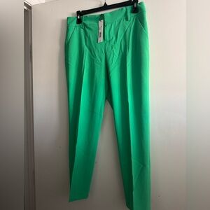 Alice + Olivia Vibrant Green Women’s Dress Pants
